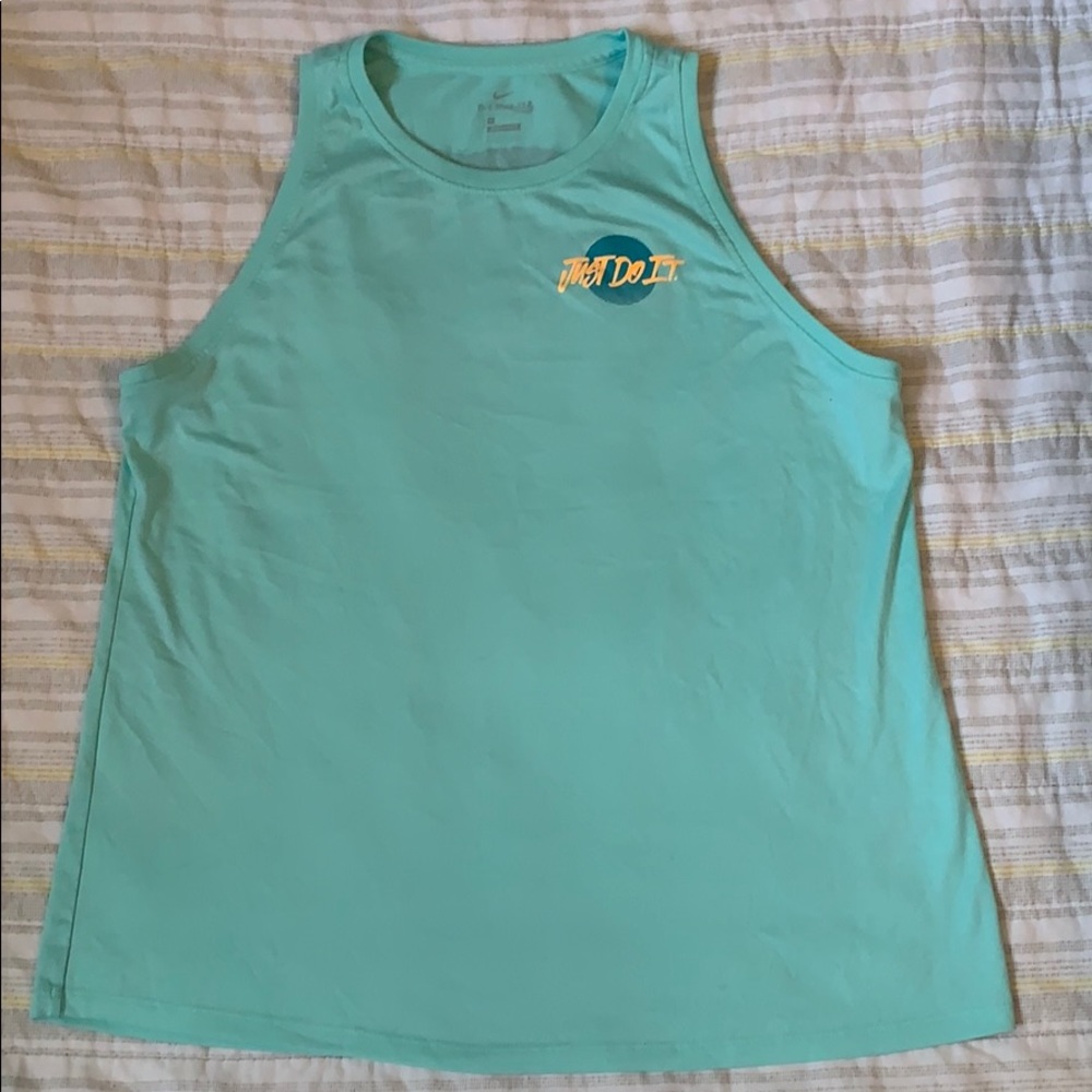 Nike Turquoise Tank Top